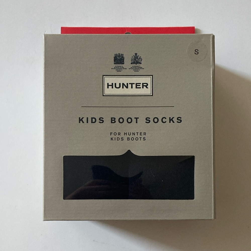 Hunter Kids Boot Socks - Black